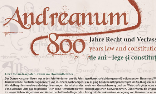  Aus der Wanderausstellung »Andreanum« | © Deutsches Kulturforum östliches Europa	